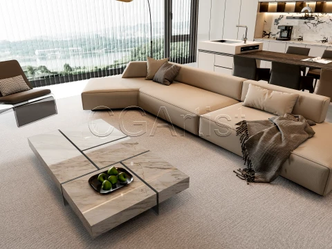 Living room 25 3D Model