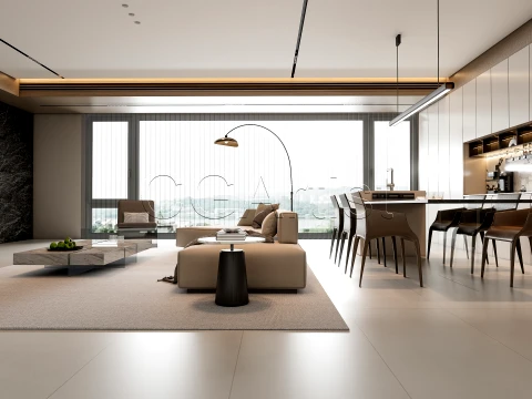Living room 25 3D Model
