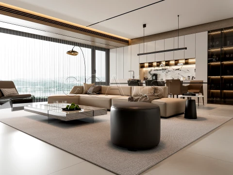 Living room 25 3D Model