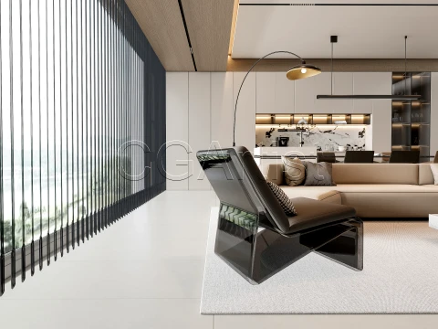 Living room 25 3D Model