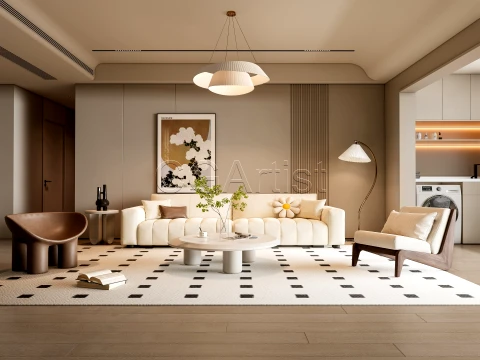 Sala de estar 32 Modelo 3D