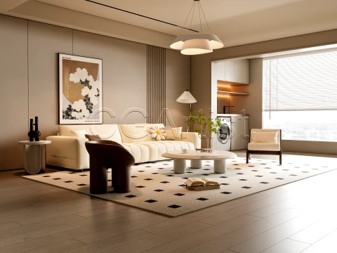 Living room 32 3D Model