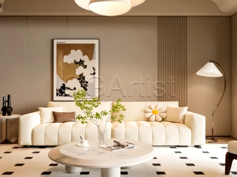 Living room 32 3D Model
