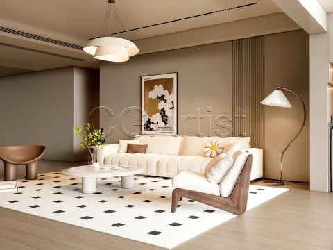 Living room 32 3D Model