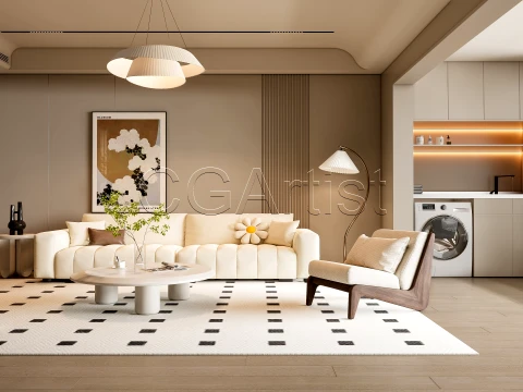 Living room 32 3D Model