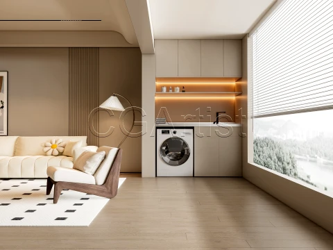 Living room 32 3D Model
