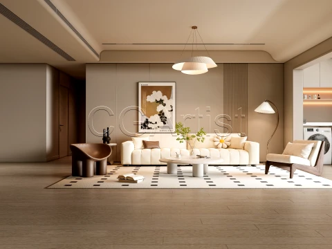 Living room 32 3D Model