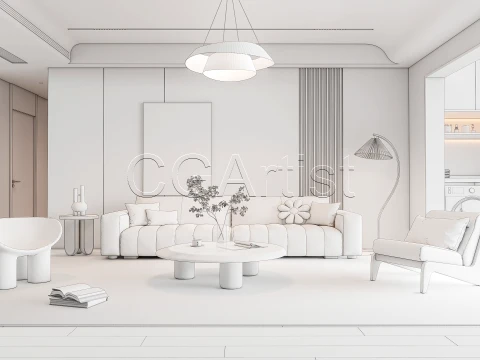 Living room 32 3D Model