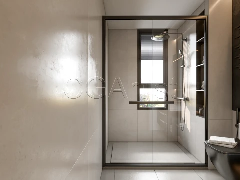 Modern bathroom 3 3D Model