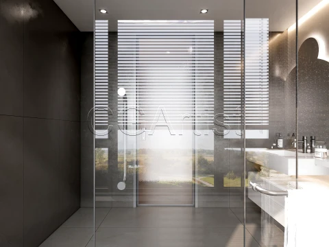 Modern bathroom 4 3D Model