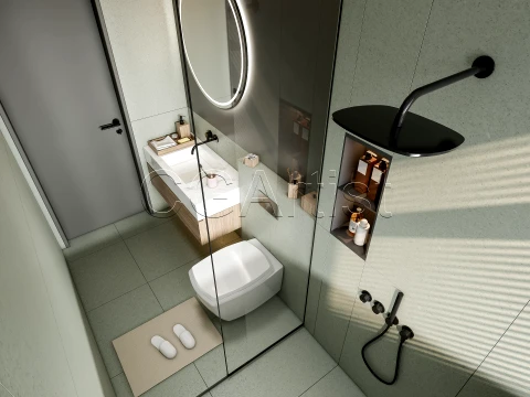 Modern bathroom 5 3D Model