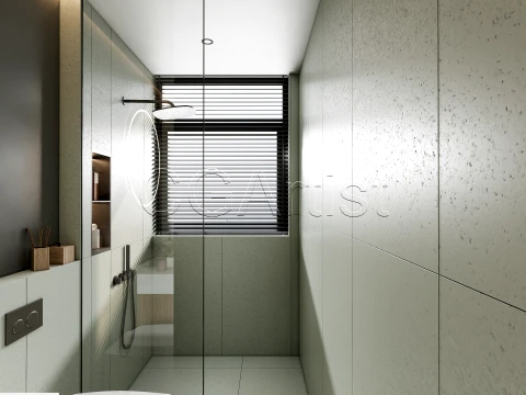 Modern bathroom 5 3D Model