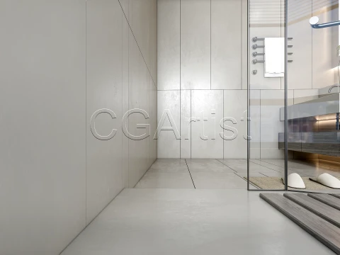 Modern bathroom 7 3D Model