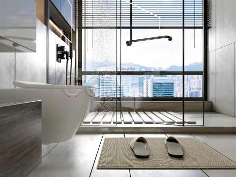 Modern bathroom 7 3D Model