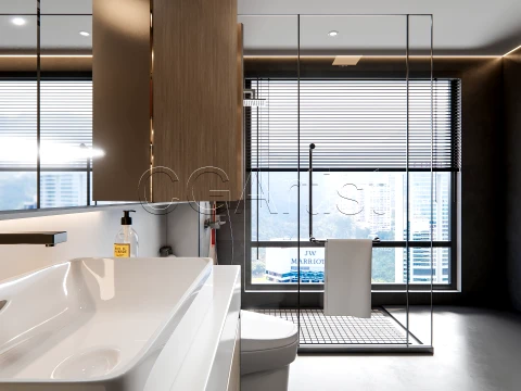 Modern bathroom 8 3D Model