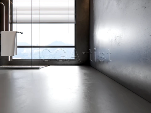 Modern bathroom 8 3D Model