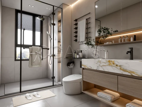 Modern bathroom 10 3D Model