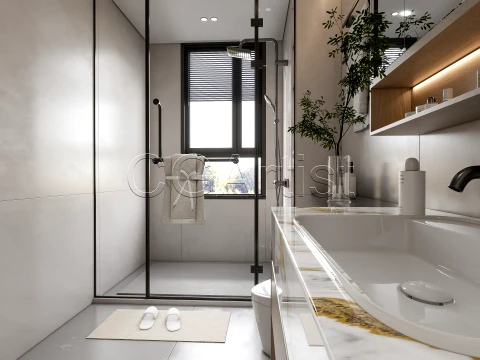 Modern bathroom 10 3D Model