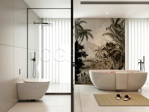 Modern bathroom 13 3D Model
