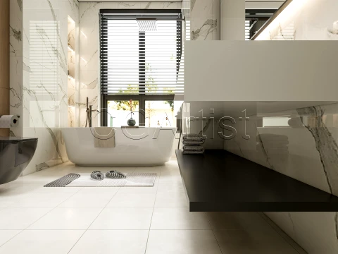 Modern bathroom 14 3D Model