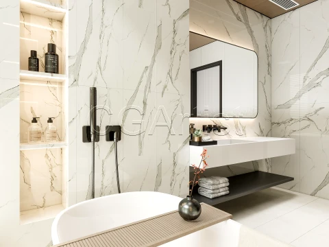 Modern bathroom 14 3D Model
