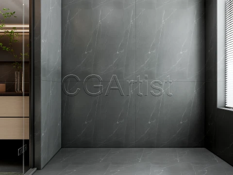 Modern bathroom 17 3D Model