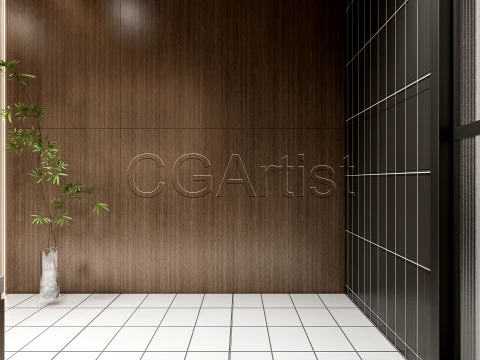 Modern bathroom 18 3D Model