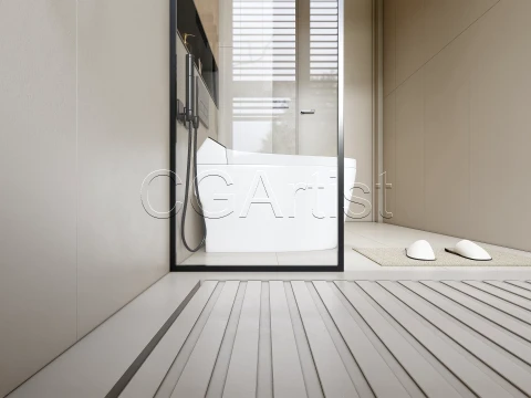 Modern bathroom 22 3D Model