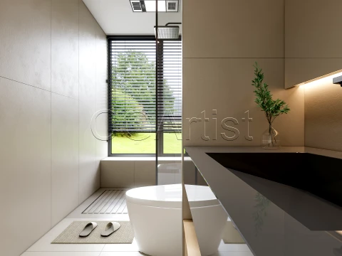 Modern bathroom 22 3D Model