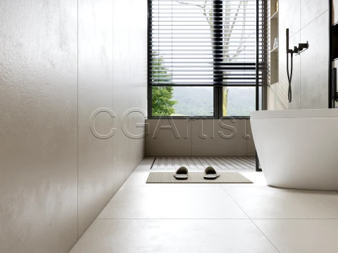 Modern bathroom 22 3D Model