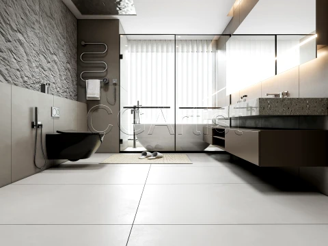 Modern bathroom 25 3D Model