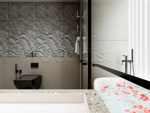 Modern bathroom 25 3D Model