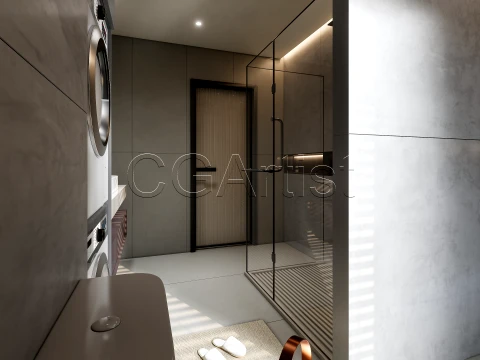 Modern bathroom 31 3D Model