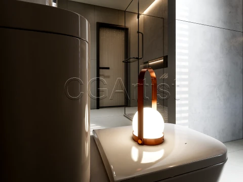 Modern bathroom 31 3D Model