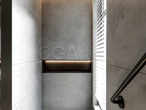 Modern bathroom 31 3D Model