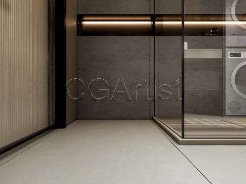 Modern bathroom 31 3D Model