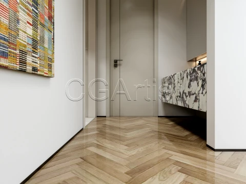 Modern bathroom 34 3D Model