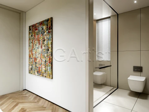 Modern bathroom 34 3D Model