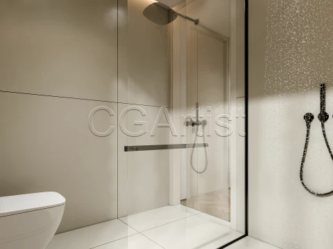 Modern bathroom 34 3D Model