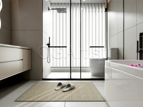 Modern bathroom 39 3D Model
