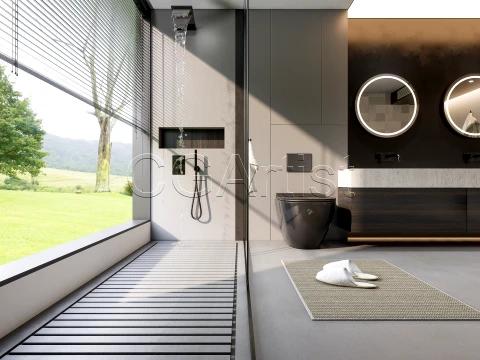 Modern bathroom 40 3D Model
