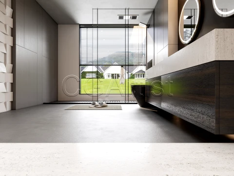 Modern bathroom 40 3D Model