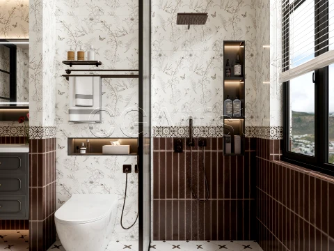 Modern bathroom 48 3D Model