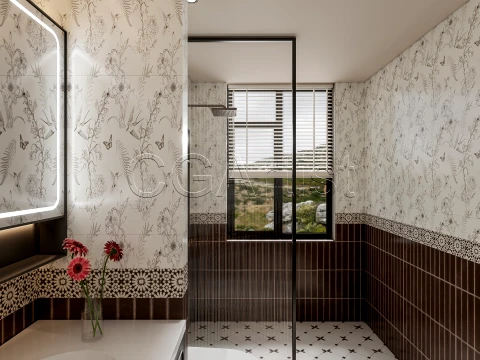 Modern bathroom 48 3D Model