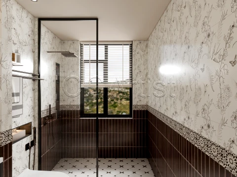 Modern bathroom 48 3D Model