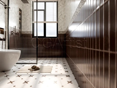Modern bathroom 48 3D Model