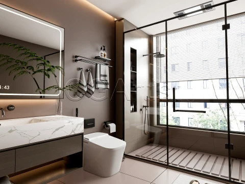 Modern bathroom 54 3D Model
