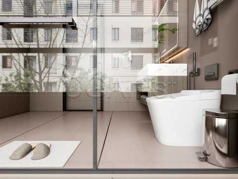 Modern bathroom 54 3D Model