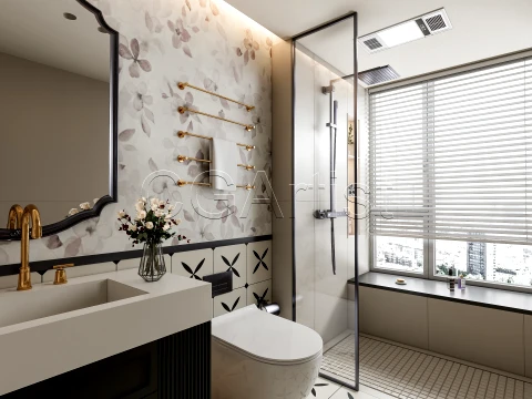 Modern bathroom 59 3D Model