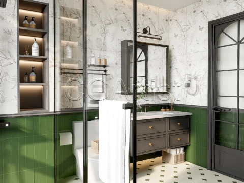 Modern bathroom 63 3D Model